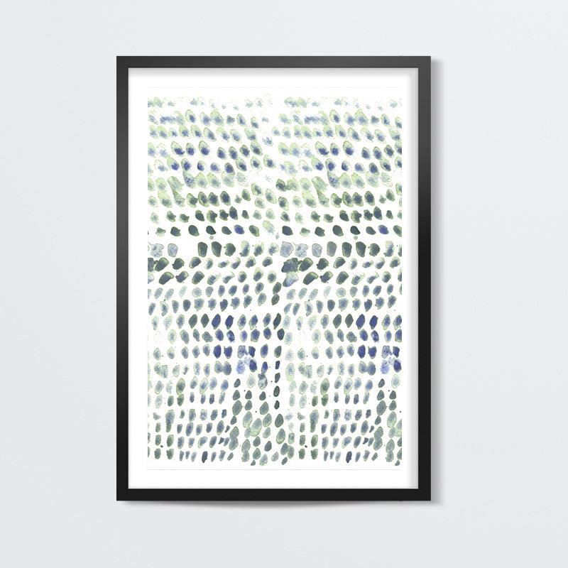 Flowing dots Wall Art