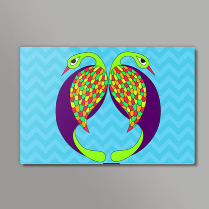 Peacock Love Wall Art