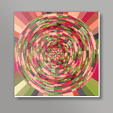Ornamental Color Wheel Modern Abstract Art Design Background Square Art Prints