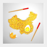 Square Art Prints, Food Maps - China Square Art Prints
