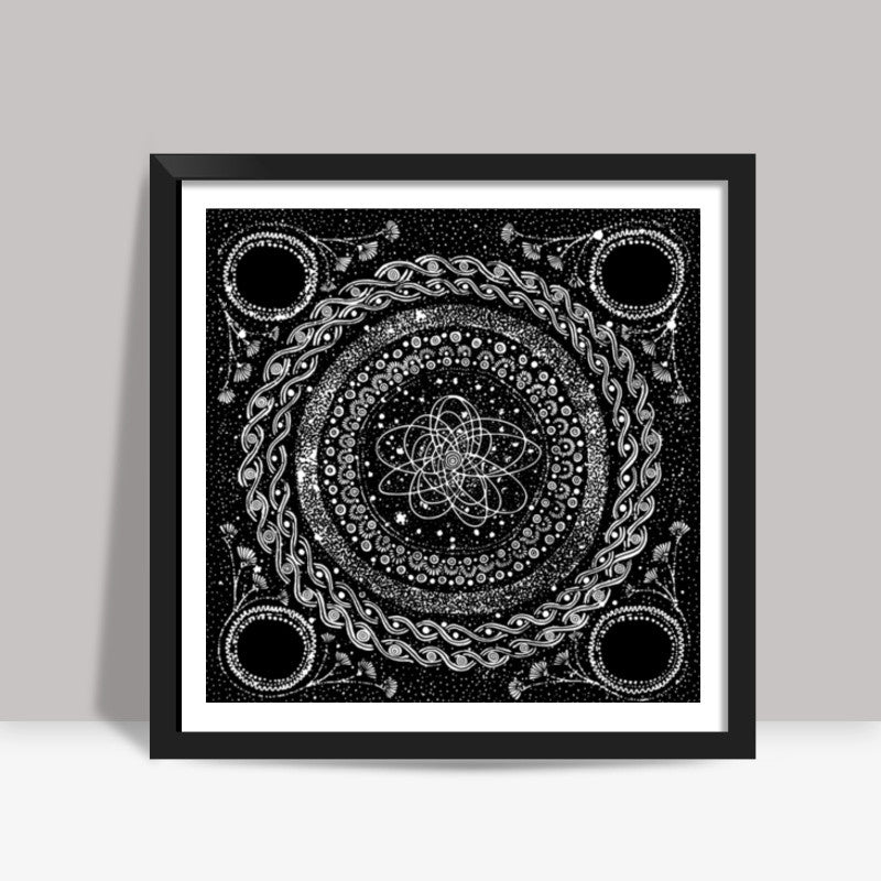state of mind Square Art Prints