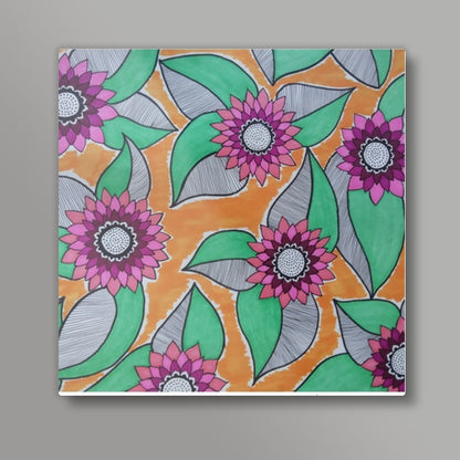 Full Bloom Square Art Prints