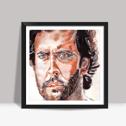 Bollywood superstar Hrithik Roshan has an impressive style quotient Square Art Prints