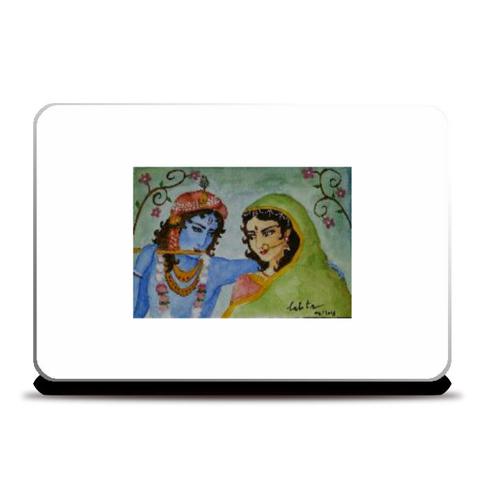 Laptop Skins, Radhe and krishna / artiste : Lalitavv, - PosterGully