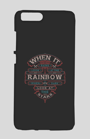 When It Rains Look At The Rainbow, When Its Dark Look At The Stars Xiaomi Mi-6 Cases