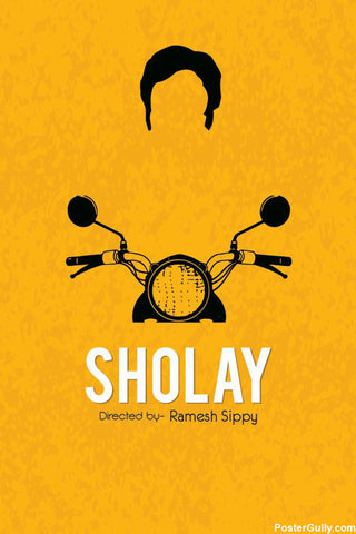 Wall Art, Sholay Artwork