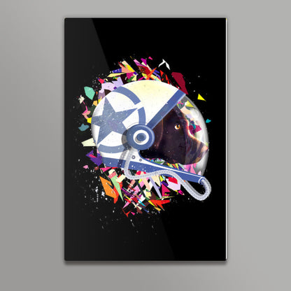 astro dog Wall Art