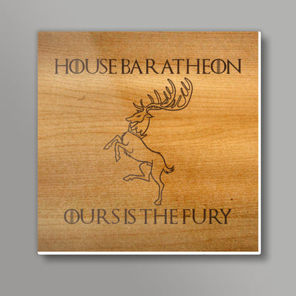 Game of Thrones | House Baratheon Square Art Prints