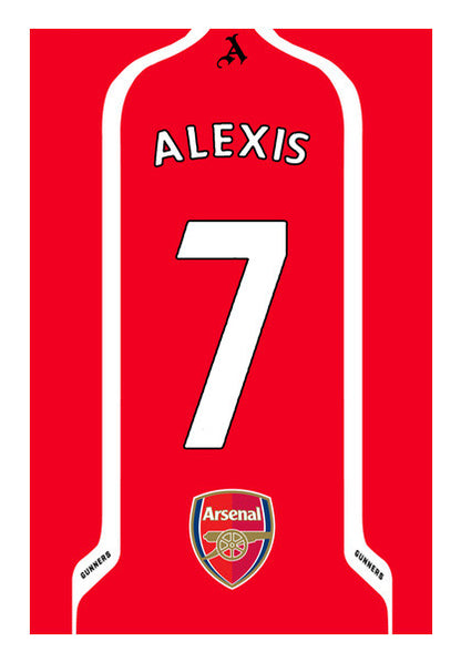 Arsenal Alexis Wall Art