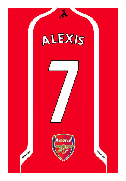 Arsenal Alexis Wall Art