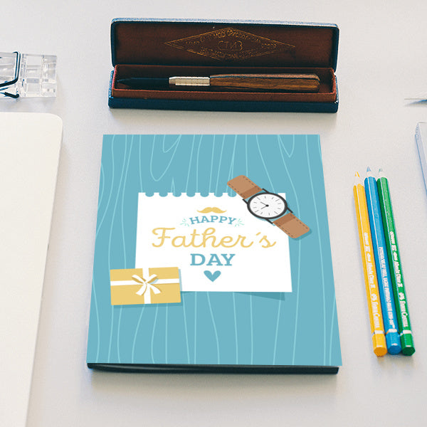 Fathers Day Greeting with Gift | #Fathers Day Special  Notebook
