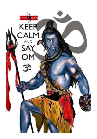 PosterGully Specials, Keep Calm with Mahadev Wall Art