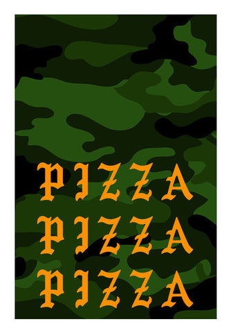 I Feel Like Pizza Art PosterGully Specials