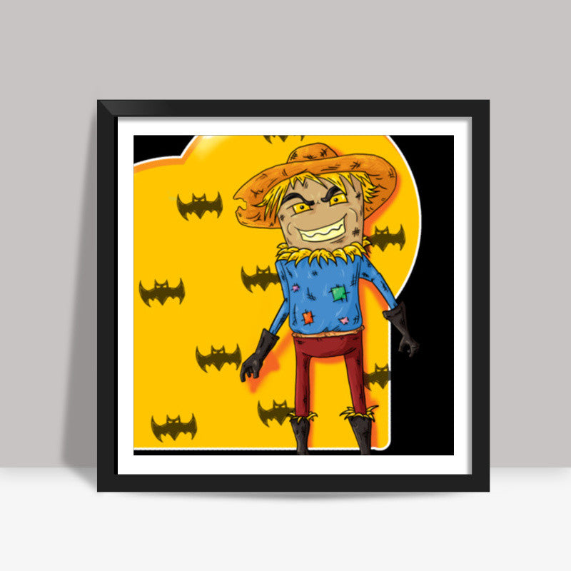 The Scarecrow Square Art Prints