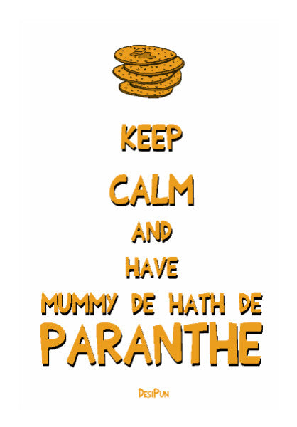 Wall Art, Mummy de hath de Parantha Wall Art