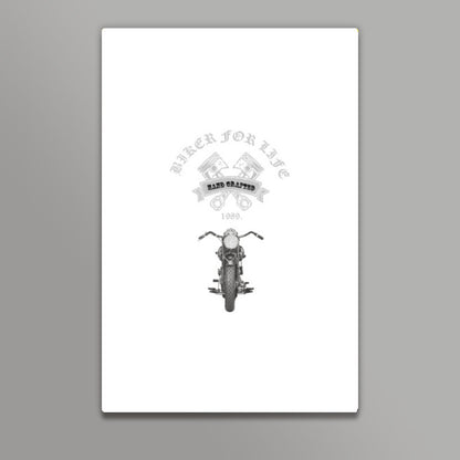 Biker For Life Wall Art | BoysTheory
