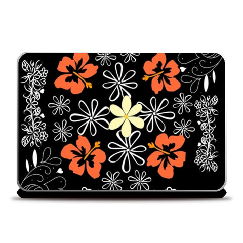 Flower Design Laptop Skins