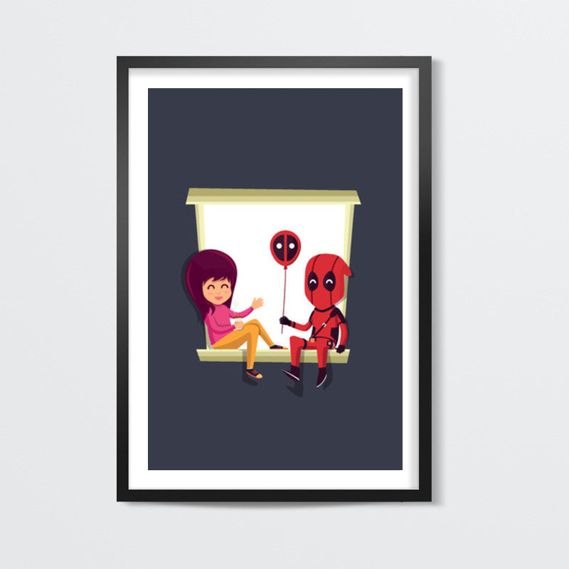 Deadpools Love Wall Art