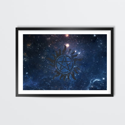 Supernatural demon possession sigil symbol winchester Wall Art