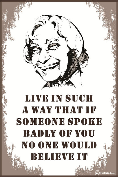 Dr. Abdul Kalam Wall Art