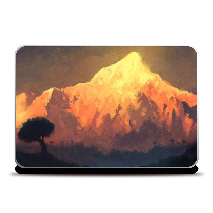 Laptop Skins, Golden Peak Laptop Skin | Aniruddha Lele, - PosterGully