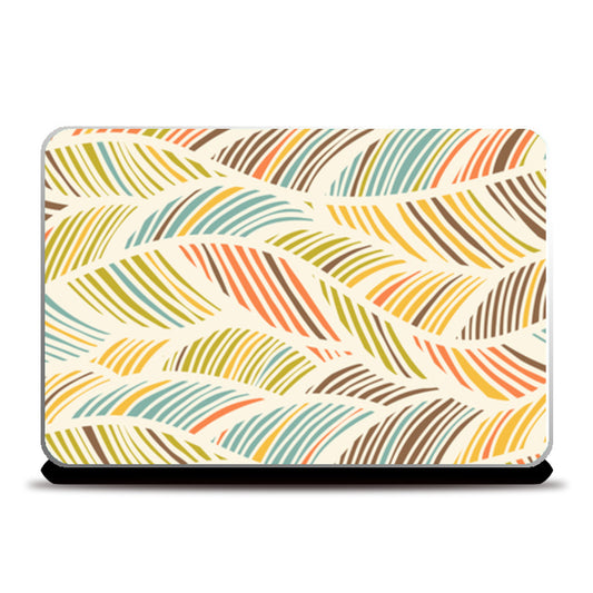 Multi Color Leaves Laptop Skins