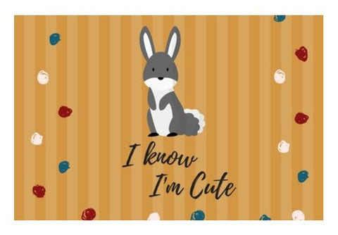 PosterGully Specials, I know Im Cute Wall Art