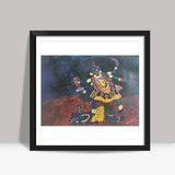 Goddess Kali - Destroyer of Evil | Oil Painting | Square Art Prints