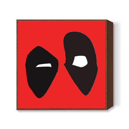 Deadpool Minimal Design Square Art Prints