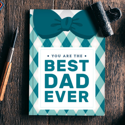 Best Dad Ever Shirt Art Notebook