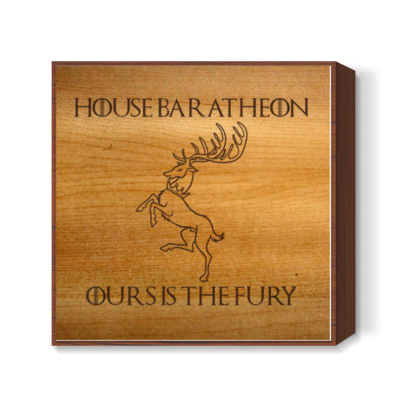 Game of Thrones | House Baratheon Square Art Prints