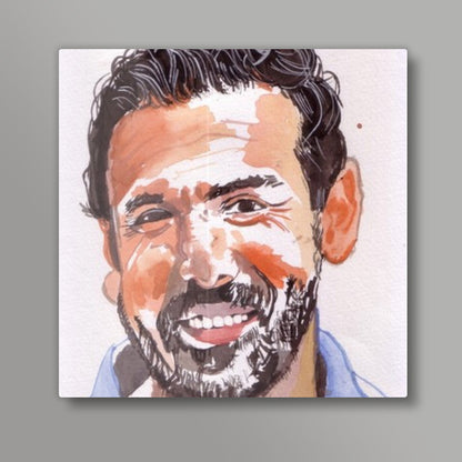 Bollywood star John Abraham has carved his own niche in Bollywood Square Art Prints