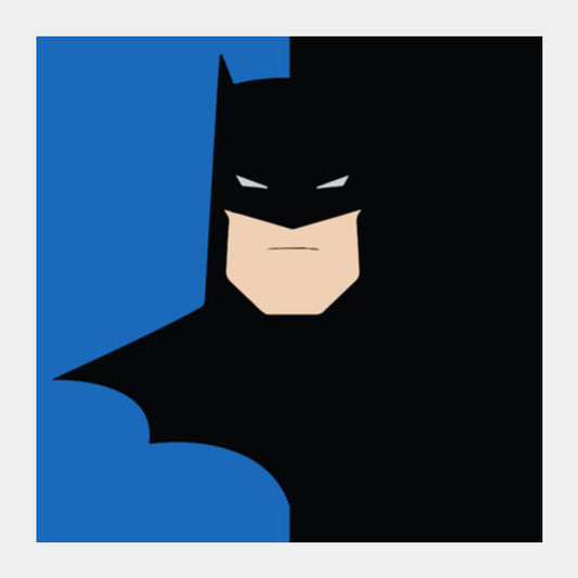 Batman Minimal Square Art Prints