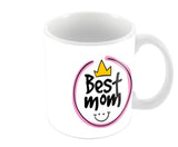 Smile Art For Best Mom Mothers Day Coffee Mugs