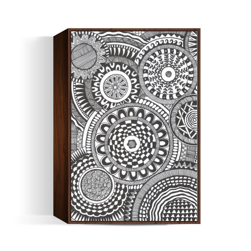 Prints in Circles Wall Art