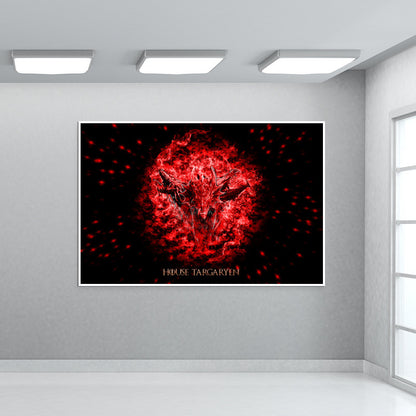 House Targaryen Wall Art