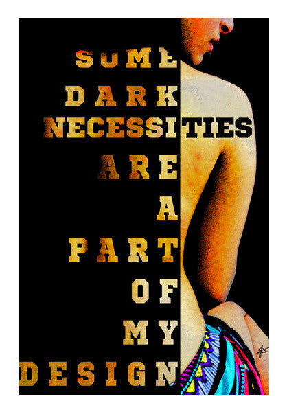 Dark Necessities Red Hot Chilli Peppers Wall Art