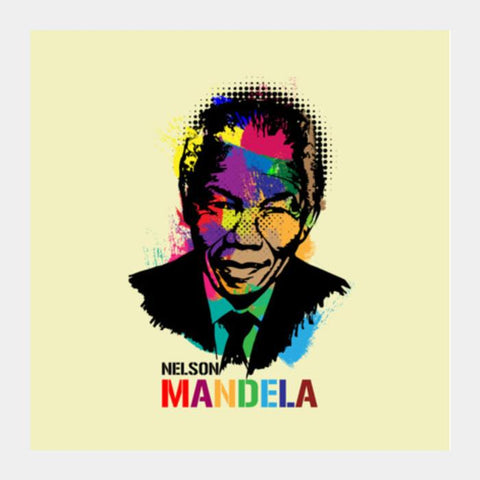 Nelson Mandela Square Art Prints PosterGully Specials