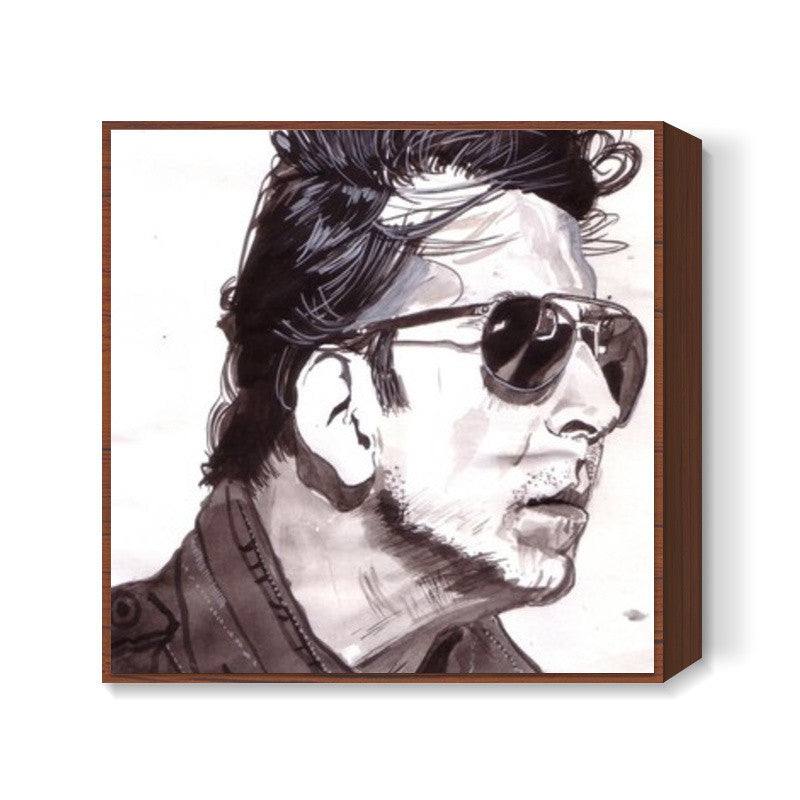 Bollywood superstar Akshay Kumar has a style of his own Square Art Prints