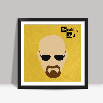 Breaking Bad:Heisenberg Square Art Print