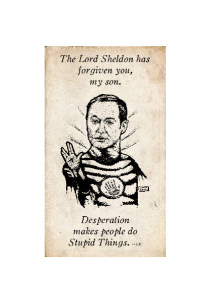 Wall Art, Lord Sheldon The Big Bang Theory
