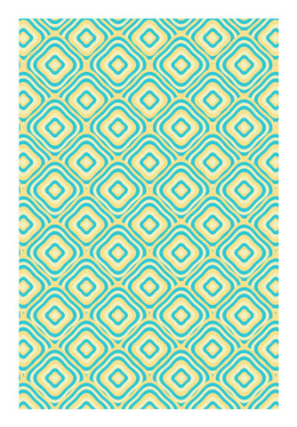 Retro Geometric Style Pattern Art PosterGully Specials