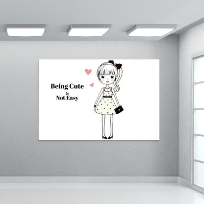 Cute Girl  Wall Art