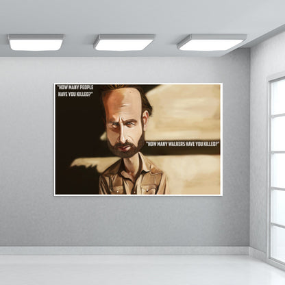 The Walking Dead | Rick Grimes Wall Art