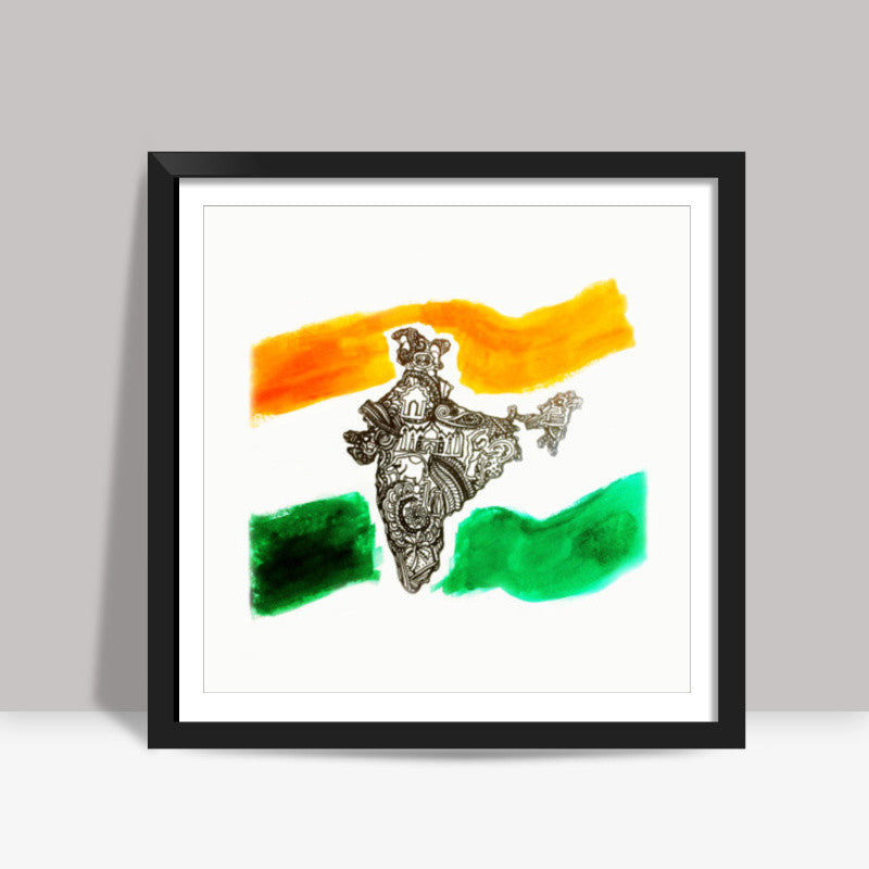 Republic Day Square Art Prints