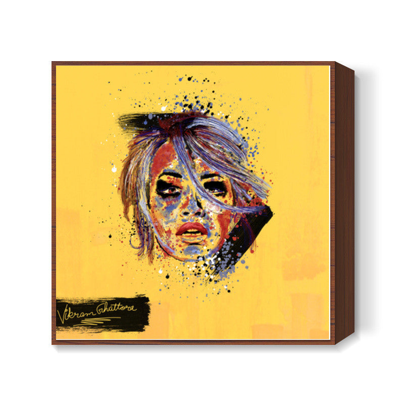 Rita Ora Painting Square Art Prints