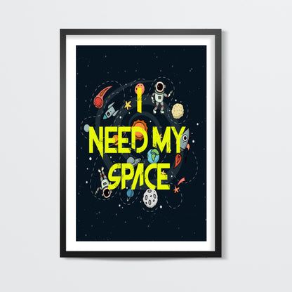 Privacy - I need my space Wall Art