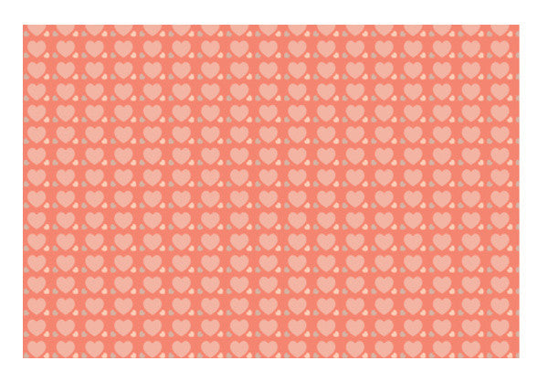 Light Seamless Heart Pattern  Art PosterGully Specials
