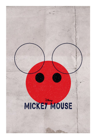 Wall Art, Mickey THE WICKY Mouse - Disney (Minimalist)