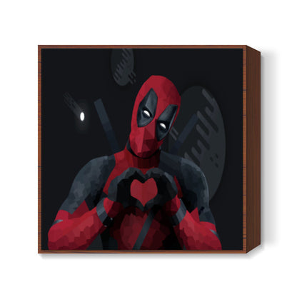 Deadpool Artwork Square Art Prints